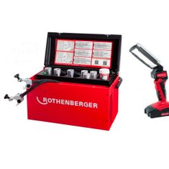Set promo aparat electric pentru inghetare tehnica Rothenberger 1000001703, ROFROST TURBO R290 1.1/4ˮ, cadou lampa FL 180