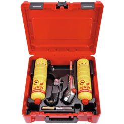 Set arzator ergonomic pentru lipiri Rothenberger 1000002369, Super Fire 3 Hotbox