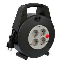 Prelungitor electric Vario Line Brennenstuhl 1094200, pe rola, 15 m, 3 x 1.5 mmp, 4 posturi, IP20