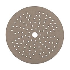 Set 5 foi abrazive Wolfcraft 1108000, Ø 125 mm, prindere Velcro, gauri multiple, granulatie 120