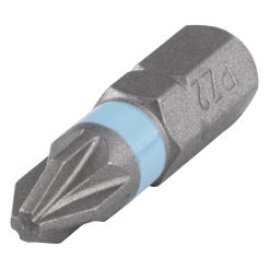 Set 3 biti pentru insurubat Wolfcraft 1334000, PZ2, prindere C6.3, lungime 25 mm