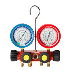 Manifold analog cu 4 cai Rothenberger 170502, 1/4'' SAE, 34 bar