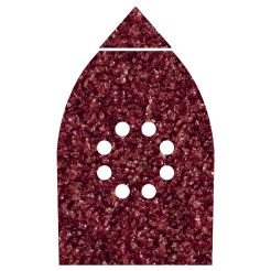 Set 6 foi abrazive autoadezive Wolfcraft 1790000, Gr. 40, perforate, 107x142 mm
cu scai