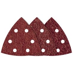 Set 25 foi abrazive autoadezive delta Wolfcraft 1865100, Gr. 60, 80, 120, 95 mm