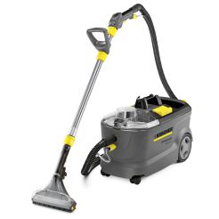 Aspirator profesional cu spalare Karcher Puzzi 10/1 EU, 1.100-130.0, duza tapiterii si duza podea, 1250 W, 10 + 9 l