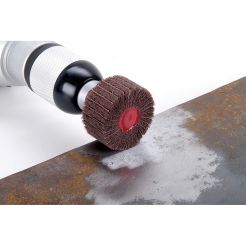 Perie lamelara cilindrica din lana Wolfcraft 2032000, granulatie 150, D 50x25 mm, ax prindere 6 mm