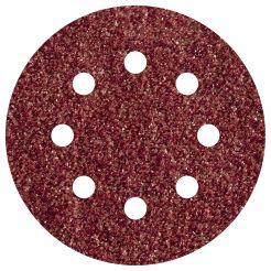 Set 5 foi abrazive Wolfcraft 2070000, prindere velcro, pentru lemn, D 125 mm
