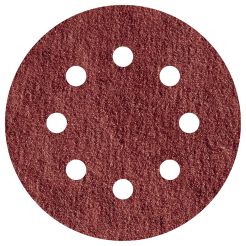 Set 5 foi abrazive Wolfcraft 2072000, prindere velcro, pentru lemn, D 125 mm