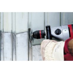 Perie tip disc cu fir ondulat Wolfcraft 2100000, D 75 mm, tija hexagonala 1/4", grosime sarma 10 mm