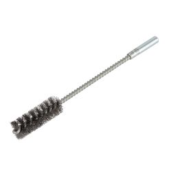 Perie cilindrica din otel Wolfcraft 2127000, D 20 mm, grosime sarma 55 mm, lungime 200 mm, tija rotunda D 8 mm