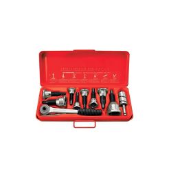 Dispozitiv pentru confectionat T-uri Rothenberger 22100 set: 12-15-18-22 mm