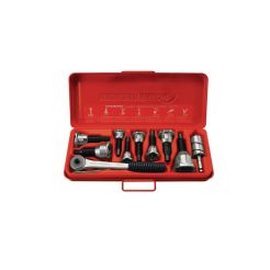 Dispozitiv pentru confectionat T-uri Rothenberger 22109 set: 12-14-16-18-22 mm