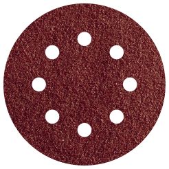 Set 5 foi abrazive Wolfcraft 2252000, prindere velcro, pentru lemn, D 125 mm