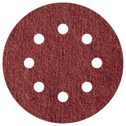 Set 5 foi abrazive Wolfcraft 2253000, prindere velcro, pentru lemn, D 125 mm