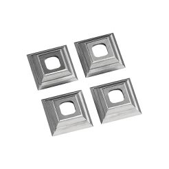 Cutit reversibil HM Flex 229555, 21x21 mm, set 4 bucati