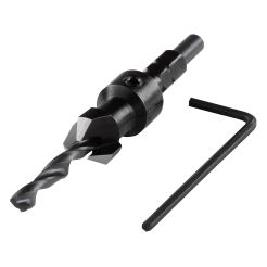 Burghiu de centrare cu zencuitor Wolfcraft 2545000, D 4.5 mm + zencuitor D 12 mm
