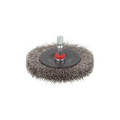 Perie Wolfcraft 2711000, tip disc, D 75 mmx12, otel inoxidabil, tija hexagonala 1/4"