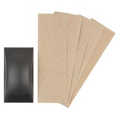 Set slefuire Wolfcraft 2898000, slefuitor din plastic 130x70x32 mm + 50 benzi de slefuire