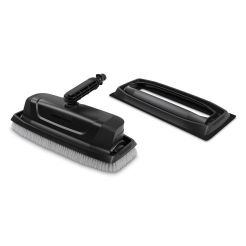 Perie de curatat fatade cu accesoriu pentu geamuri, Karcher 2.644-191.0