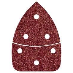 Set 6 foi abrazive Wolfcraft 3138000, Gr. 120, perforate, 98x139 mm