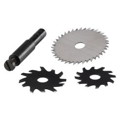 Set freze universale Wolfcraft 3253000, 30-45 mm, tija 8 mm