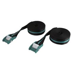 Set 2 benzi de tensionare Wolfcraft 3421000, 4m 120 kg, cu agrafa elastica