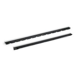 Set 2 benzi cu perie Flex 374075, BL-FN-AL 36x370 VE2, pentru duza furtun aspirator pentru podea cu role 
