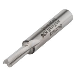 Freza dreapta HSS Wolfcraft 3800000, 4x13 mm, tija 6 mm