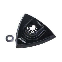 Pad de slefuire triunghiular Wolfcraft 3996000, cu scai pentru hartie cu dimensiunea de 95 mm