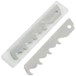 Set 5 lame tip carlig detasabile Wolfcraft 4179000, 4 segmente, latime lama 18 mm