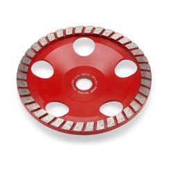 Disc diamantat Flex 420409, Turbo-F-Jet D180x22.2, pentru granit, marmura, beton, 180 mm
