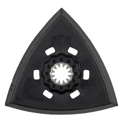 Suport Wolfcraft 4247000, "Expert", triunghiular, sistem de prindere cu scai, dimensiunea de 95 mm