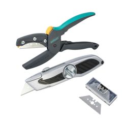 Set multifunctional pentru taiere Wolfcraft 4325000, 3 piese
