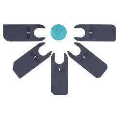 Set reparatii Wolfcraft 4332000, cu 5 piese in evantai pentru imbinari