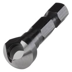 Zencuitor Wolfcraft 4372000, D 12 mm, lungime 41 mm, unghi zencuitor 45°, pentru suruburi cu cap ingropat cu D 3 - 6 mm, prindere hexagonala