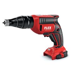 Masina de insurubat Flex DW 45 18.0-EC pentru gips-carton, compatibila cu acumulatori 18V, cuplu maxim 28 Nm, valiza de transport  