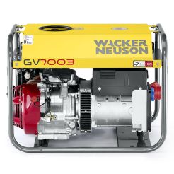 Generator de curent pe benzina Wacker Neuson GV7003A, portabil, trifazat, 6.0 kW