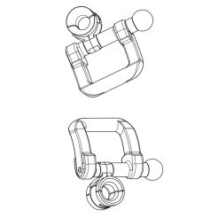 Maner suplimentar Wacker Neuson 5100002767, pentru accesoriile cu prindere 27x80 mm