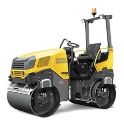 Cilindru vibro-compactor Wacker Neuson RD28 - 120 C, 2595 kg, Kubota, 1200 mm