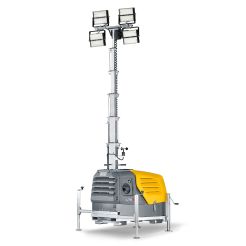 Turn de iluminat cu generator Wacker Neuson LTN5Ypk 50Hz LED, inaltime catarg 7.8 m, suprafata iluminare 2700 m², motor Yanmar
