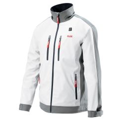 Jacheta incalzita electric Flex 512036, TJ White 10.8/18.0 S Lady, compatibila cu acumulatori Li-Ion 10.8 si 18 V, pentru femei, marime S