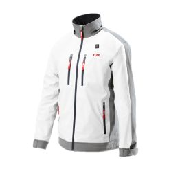 Jacheta incalzita electric Flex 512001, TJ White 10.8/18.0 L Lady, compatibila cu acumulatori Li-Ion 10.8 si 18 V, pentru femei, marime L