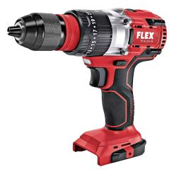 Masina de gaurit si insurubat cu percutie Flex PD 2G 18.0 EC LD/2.5 Set, cuplu maxim 65 Nm, cu 2 acumulatori 18V/2.5Ah si incarcator in valiza de transport