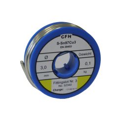 Cositor pentru fitinguri de cupru CFH 52340, WL 340, 100 g