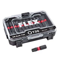 Set 25 biti Flex 530492, DB Vrac T30-25mm VE25