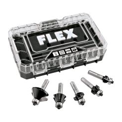 Set 5 freze profilate cu rulment Flex CER BIT SET1, in cutie Stack Pack