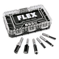 Set 6 freze caneluri Flex CER BIT SET2, in cutie Stack Pack