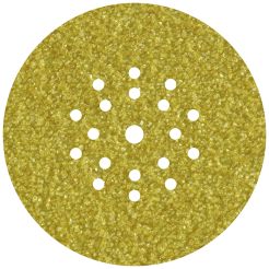 Set 5 foi abrazive Wolfcraft 5632000, prindere velcro, pentru lemn si vopsea/lac, D 225 mm