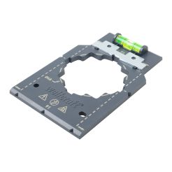 Sablon de marcare si aliniere Wolfcraft 5975000, pentru instalare comutatoare si prize in pereti de gips-carton