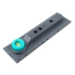 Sablon de marcare si gaurire Wolfcraft 5976000, pentru instalare comutatoare si prize in zidarii